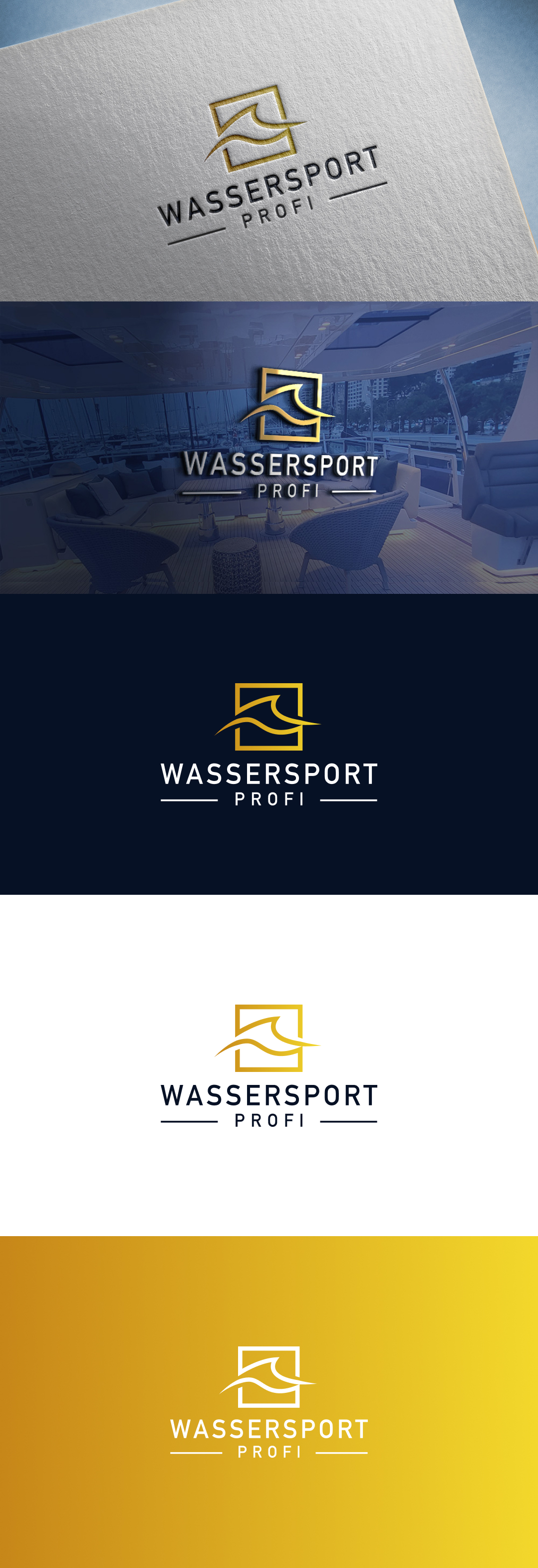 Logo Design by zeykan for wassersport-profi | Design #32012258