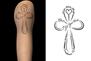 Diseño de Tatuaje por Rickyy para este proyecto | Diseño: #32028996