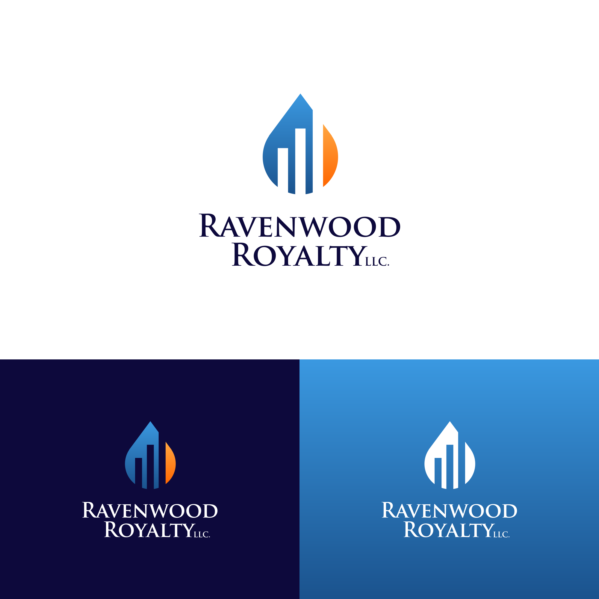 Logo Design by HADE DESAIN for Ravenwood Royalty LLC | Design #32035917