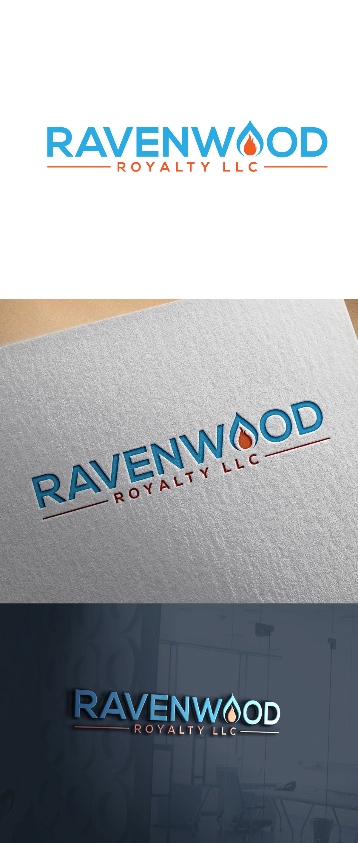 Logo Design by Markwood for Ravenwood Royalty LLC | Design #32000619
