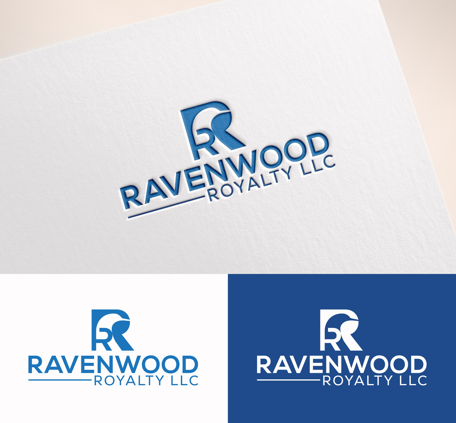 Logo Design by M Art & Design for Ravenwood Royalty LLC | Design #31996068