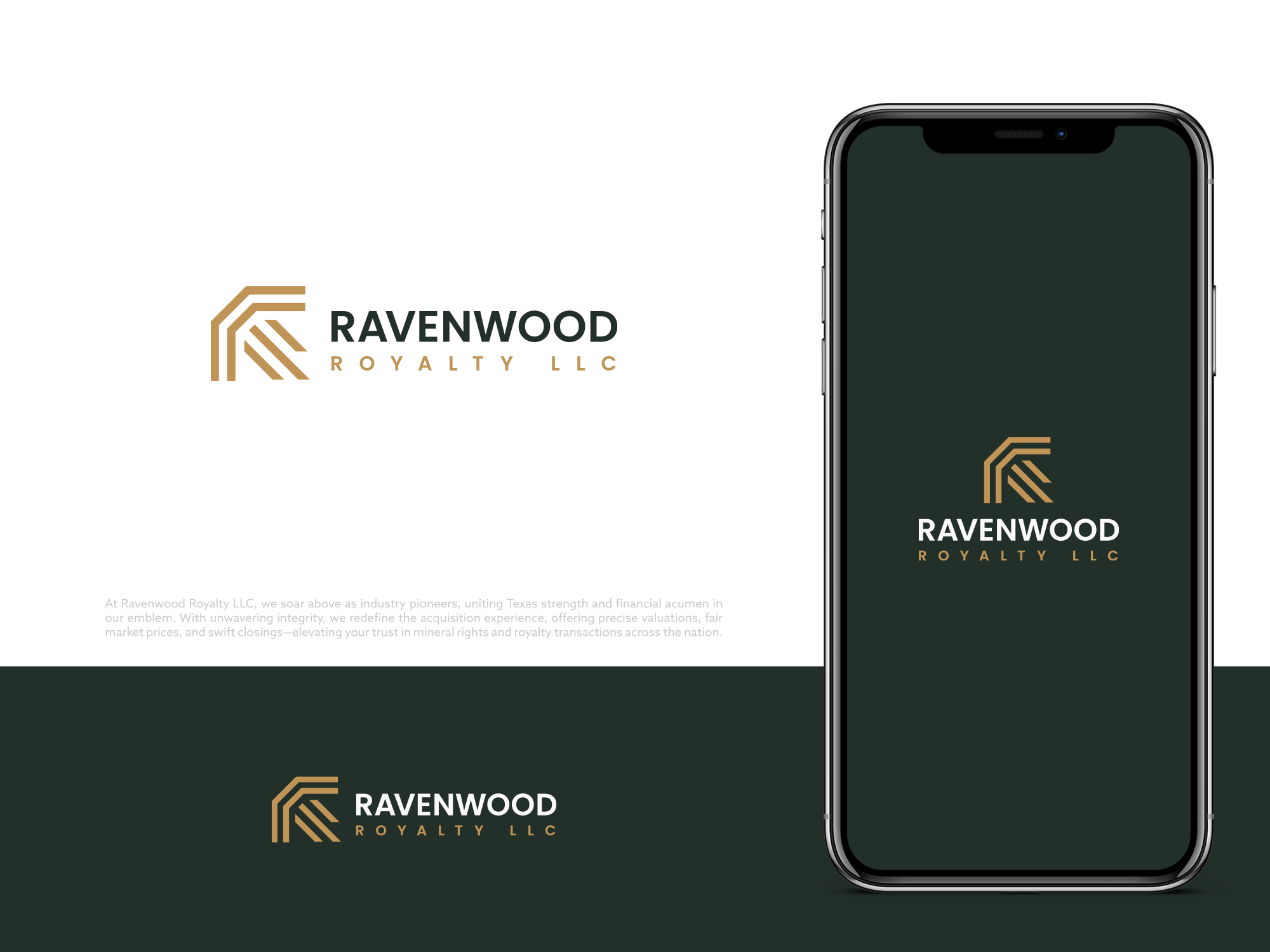 Logo Design by COLOUR CREATIVE for Ravenwood Royalty LLC | Design #32028151