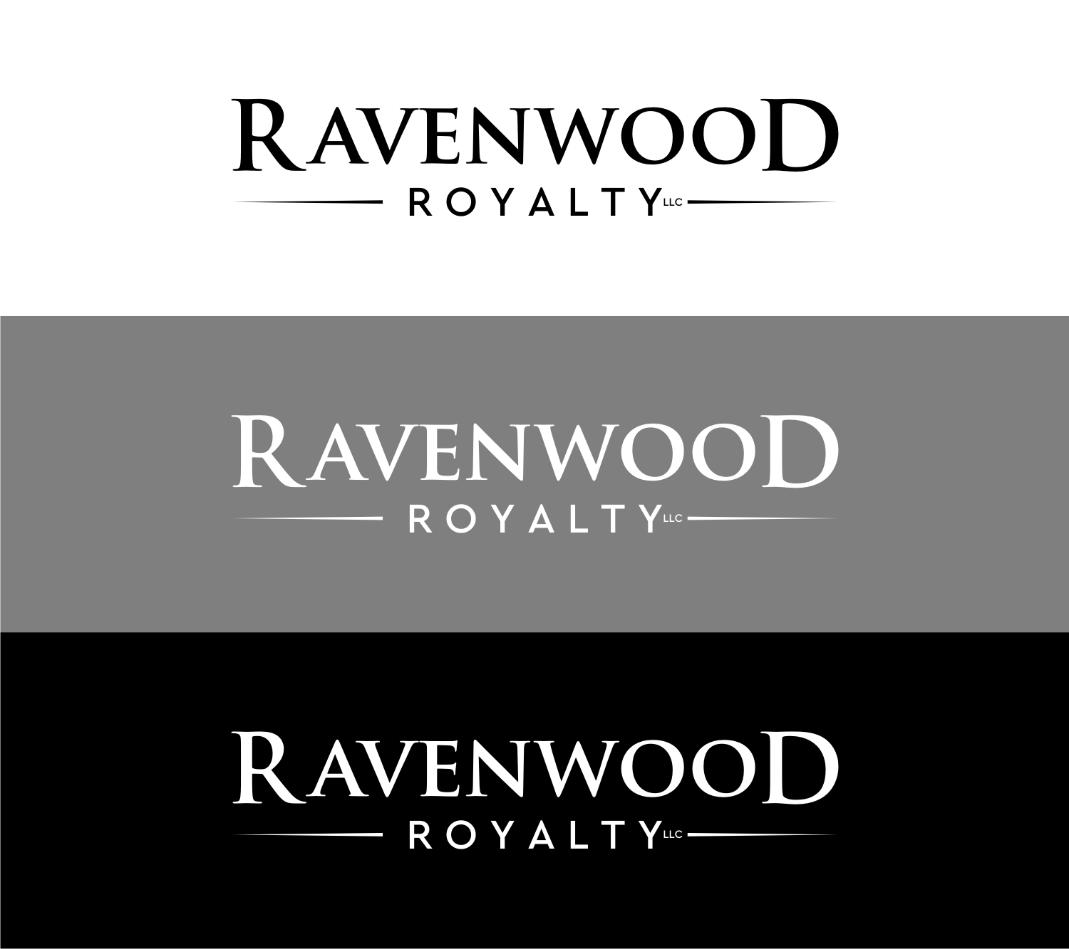 Logo Design by R16 for Ravenwood Royalty LLC | Design #32036365