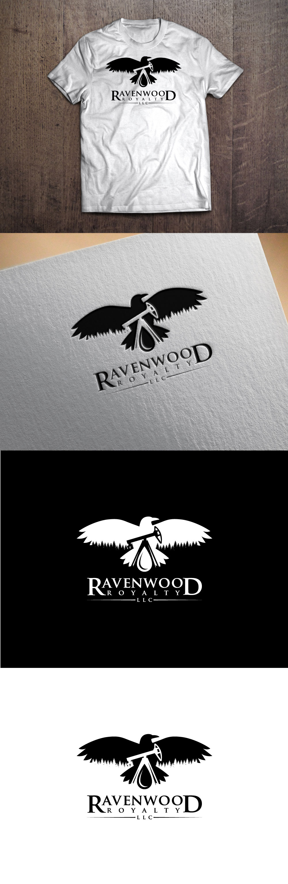 Logo Design by designA78 for Ravenwood Royalty LLC | Design #32014012