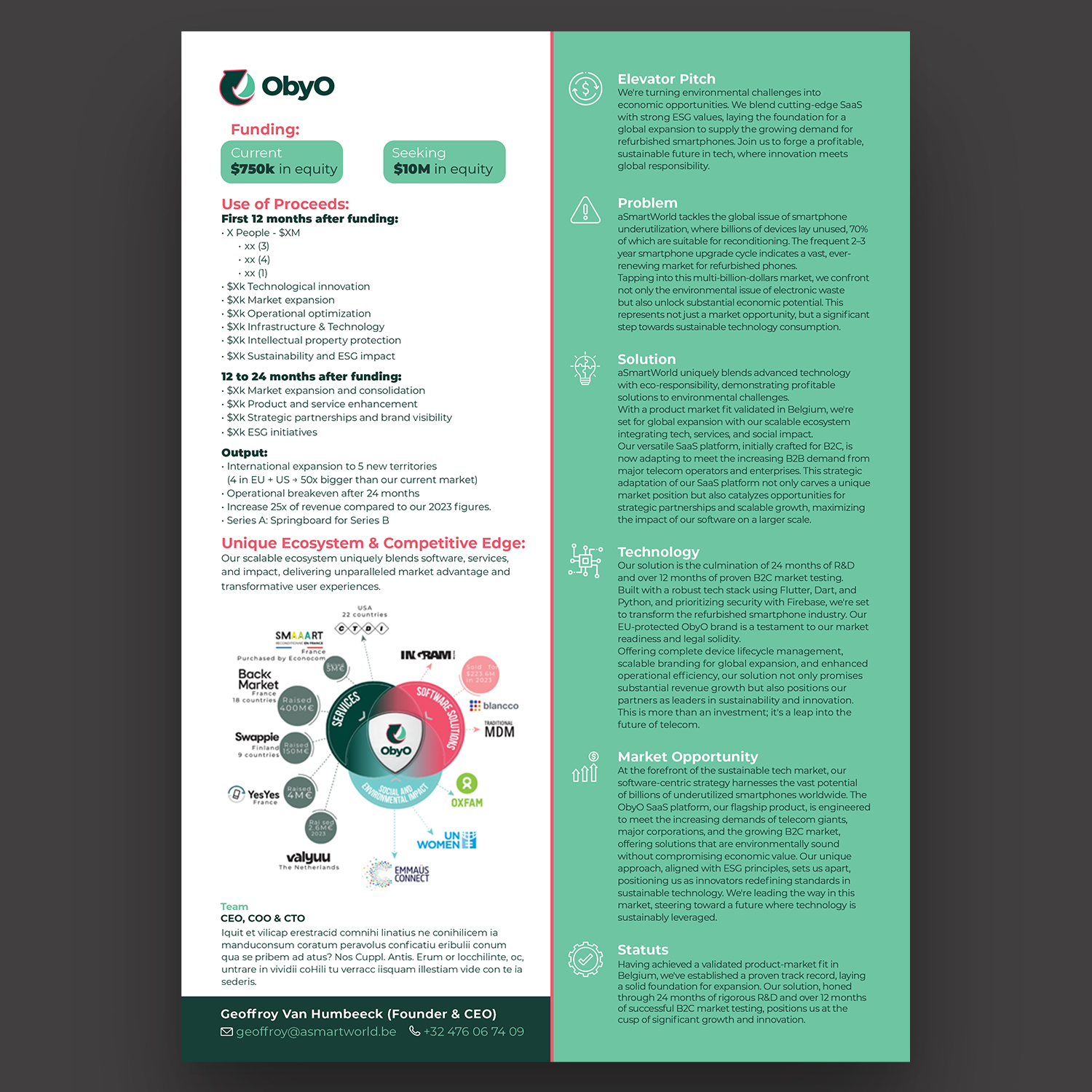 Word Template Design by banedsgn for this project | Design #32008884