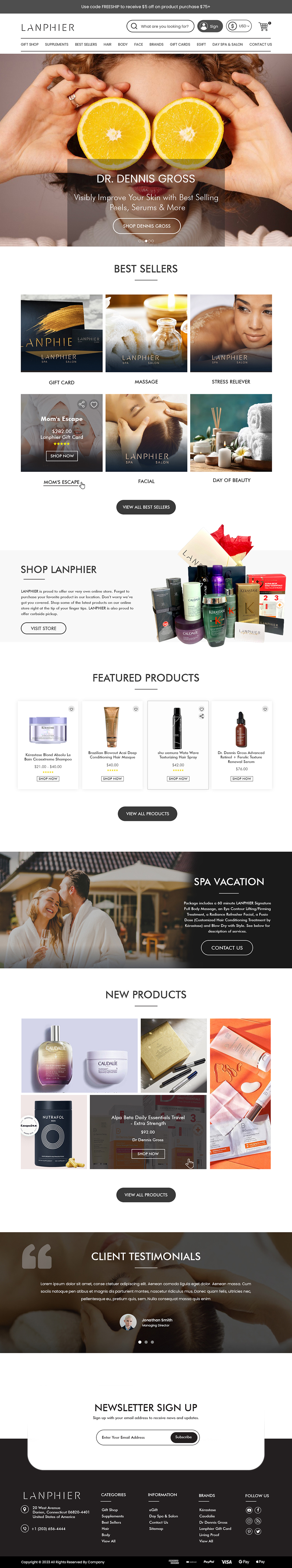 Web Design by Creations Box 2015 for this project | Design #32002473