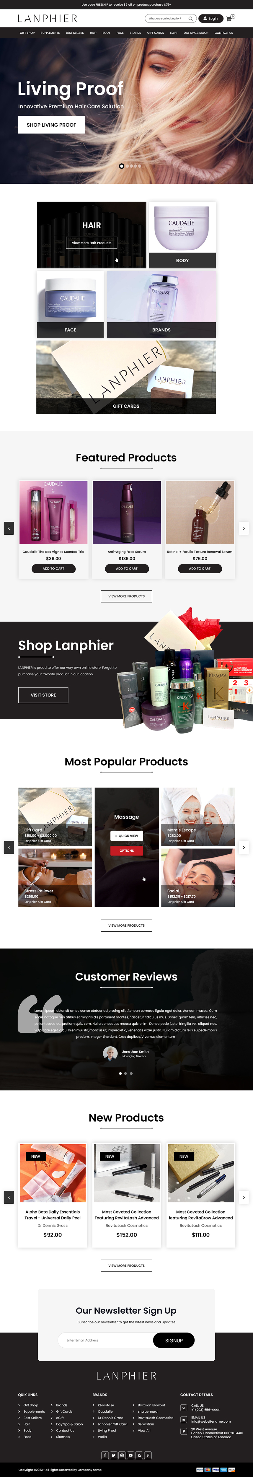 Web Design by Creations Box 2015 for this project | Design #32002475