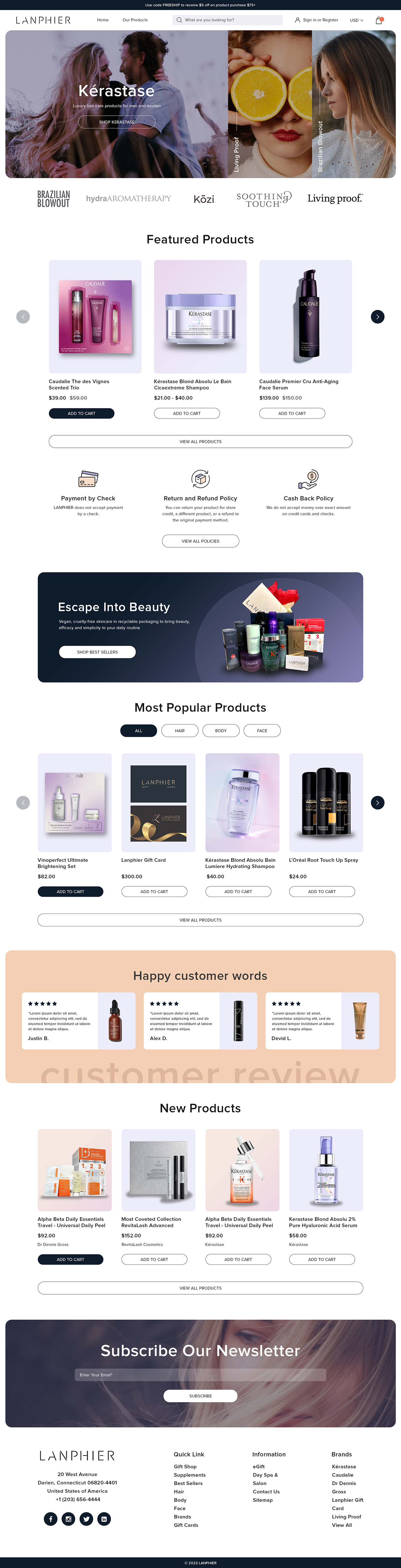 Web Design par creative.bugs pour ce projet | Design #32002875