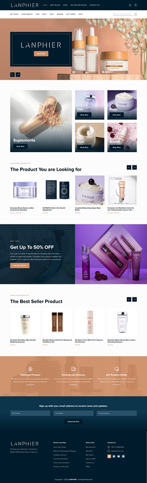 Web Design by Taufik H for this project | Design #32012848