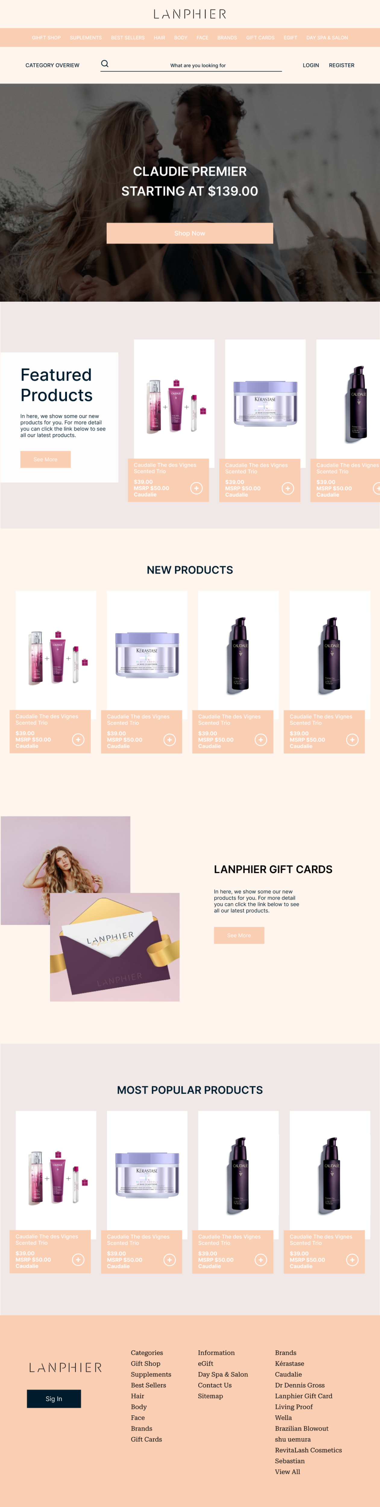 Web Design by Taufik H for this project | Design #32012870