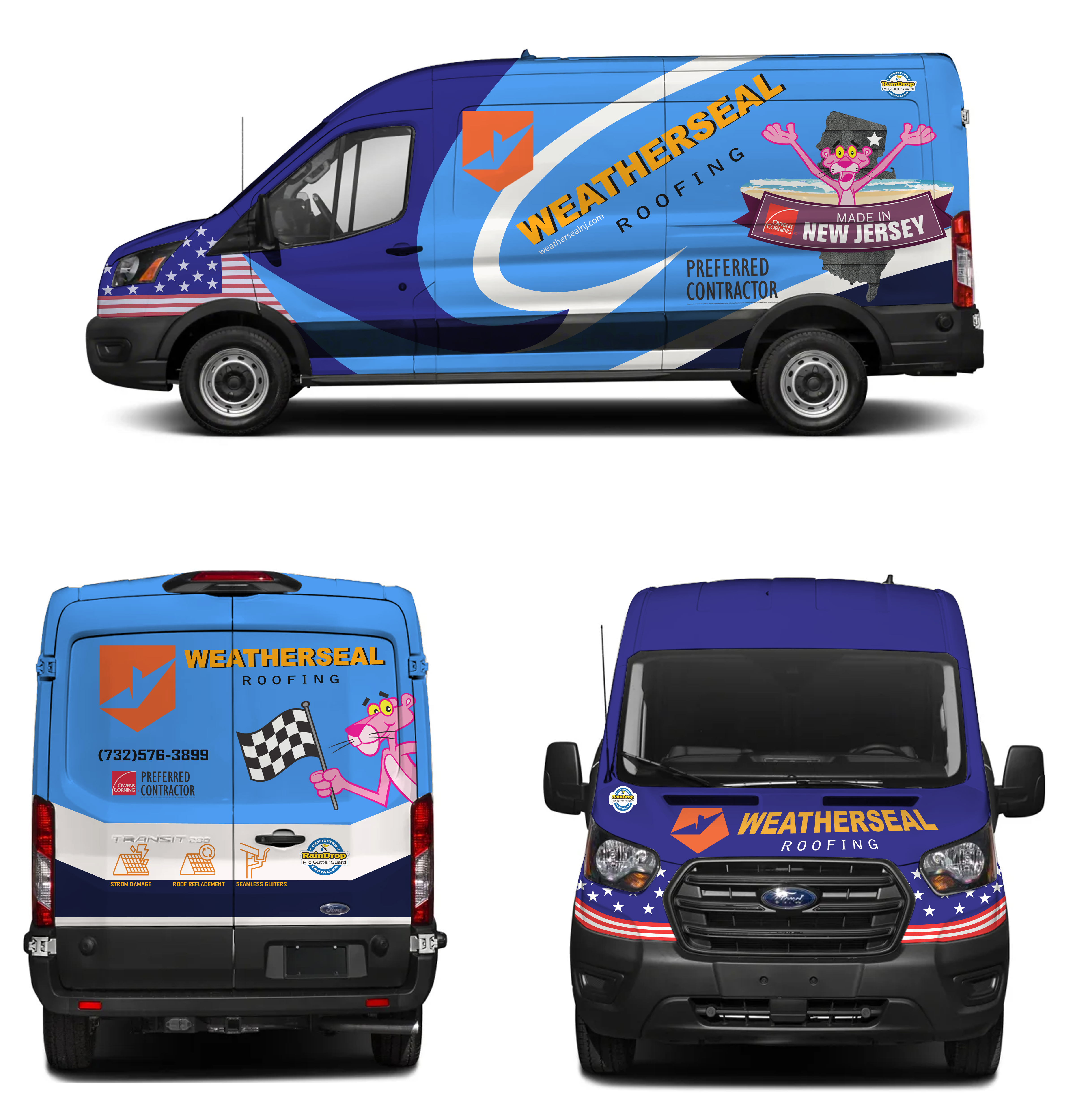 Car Wrap-Design von Martin Prihatna für WeatherSeal Roofing | Design #32013199