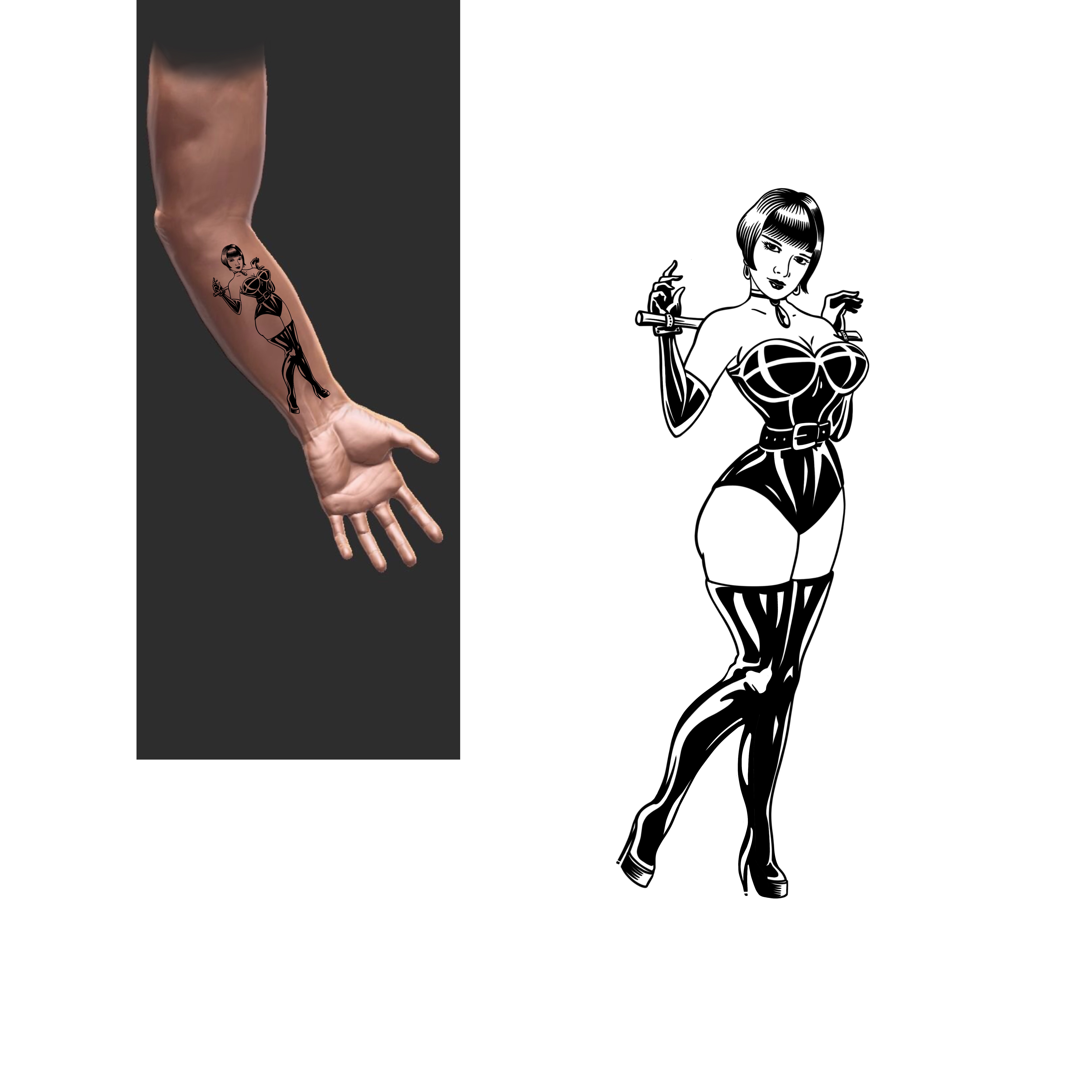 Tattoo Design by Ukrdesign for this project | Design #32005836