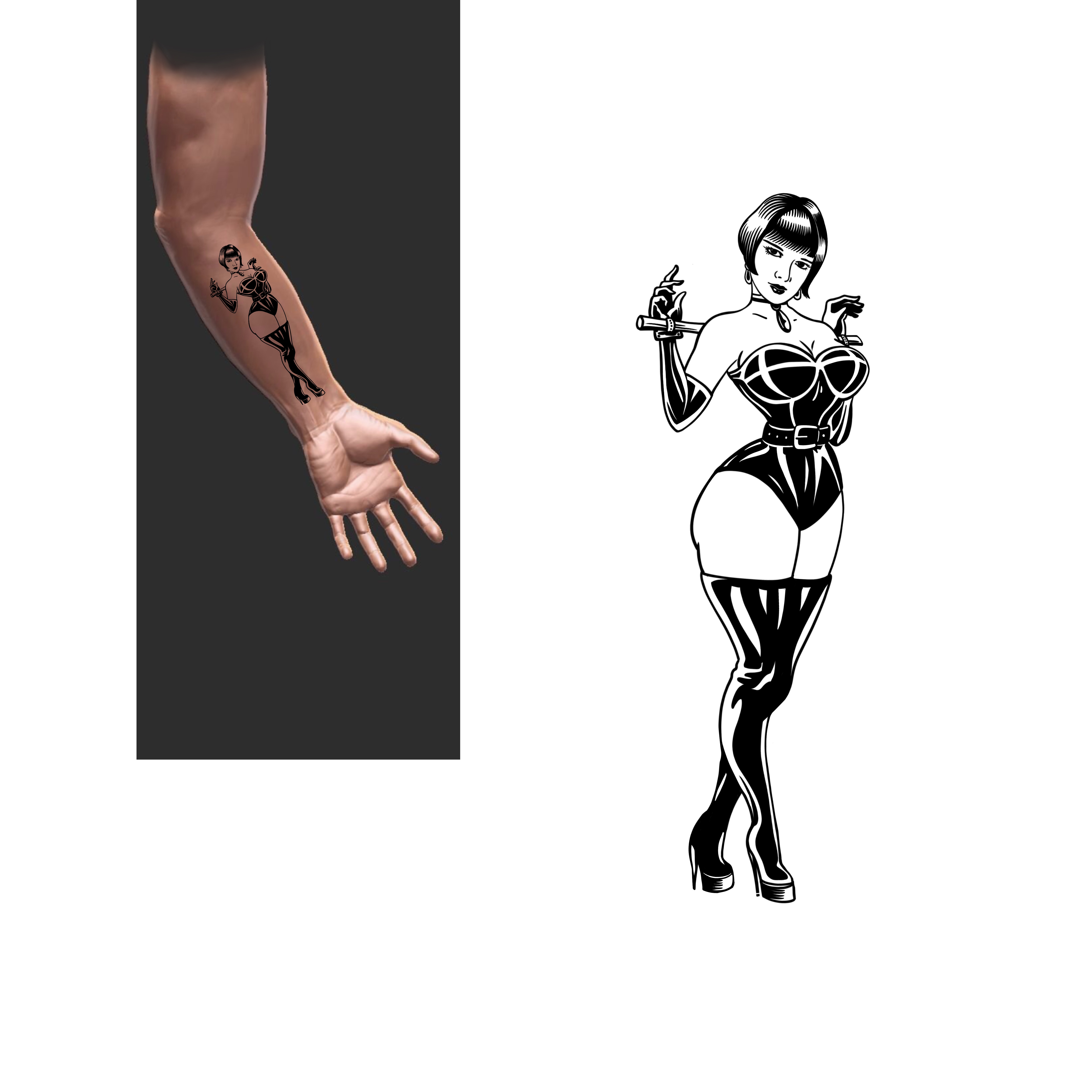 Tattoo Design by Ukrdesign for this project | Design #32005838