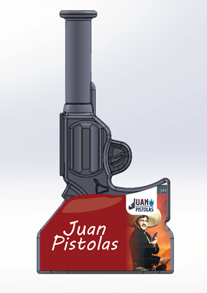 Label Design by YourLogoMaster for Juan Pistolas | Design: #32010040