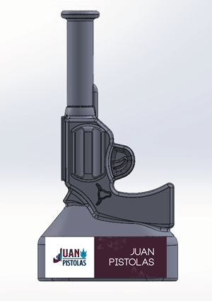 Label Design by YourLogoMaster for Juan Pistolas | Design: #32016170