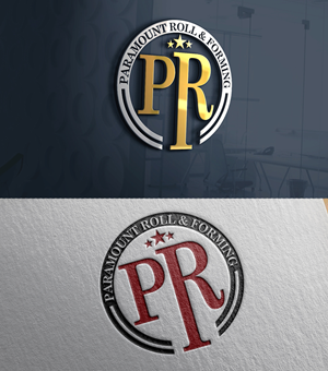 Logo Design by 24ksunny for Paramount Roll & Forming | Design: #32010138