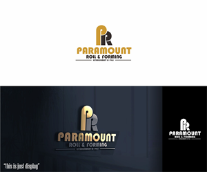 Logo Design by alkaline for Paramount Roll & Forming | Design: #32008379