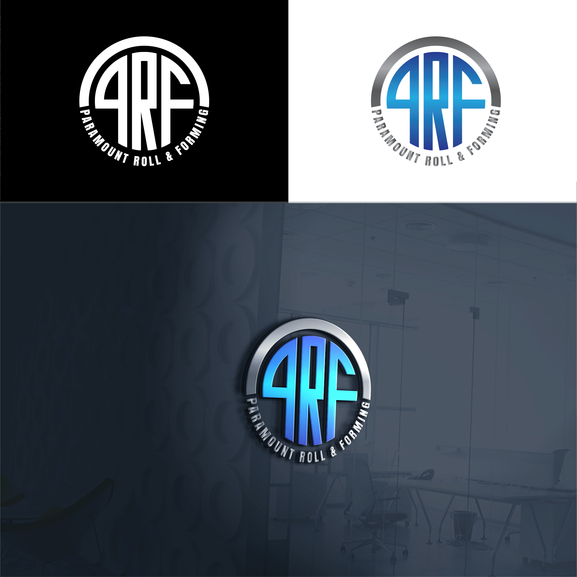 Logo Design by RA-bica for Paramount Roll & Forming | Design #32008151