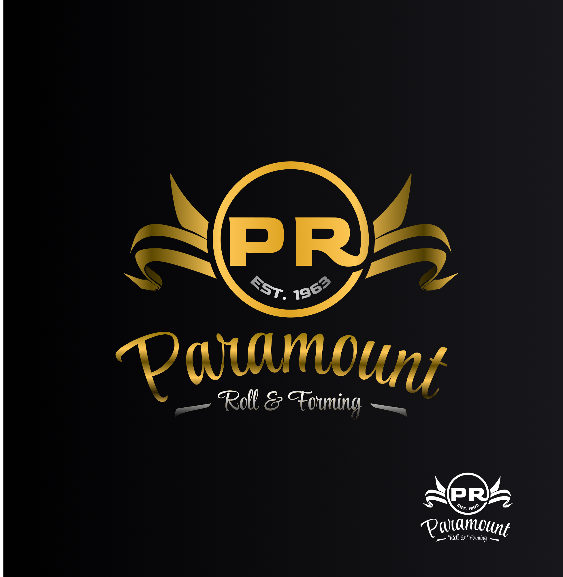 Logo Design by Sistemais for Paramount Roll & Forming | Design #32007469