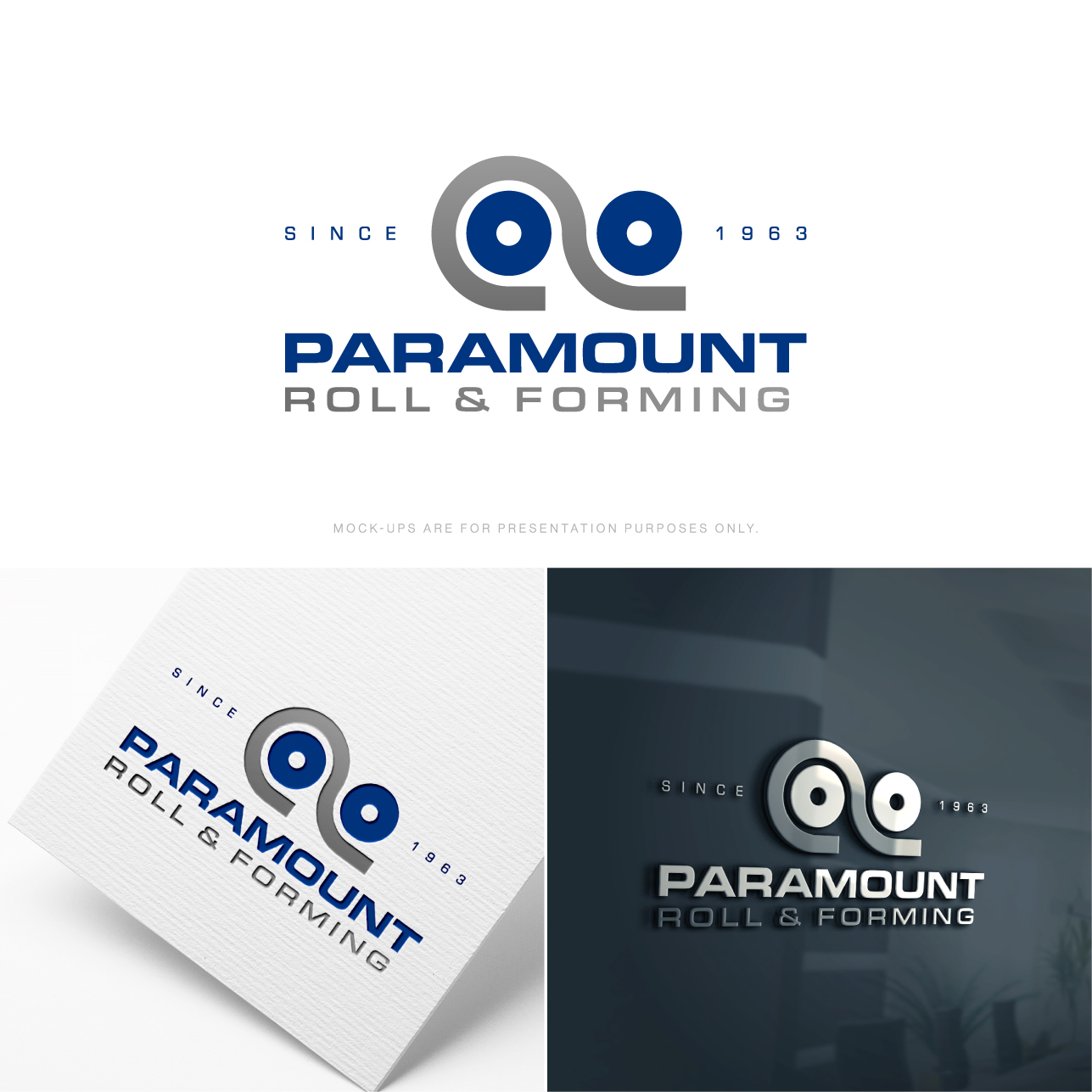 Logo Design by The Lion Studios for Paramount Roll & Forming | Design #32010158