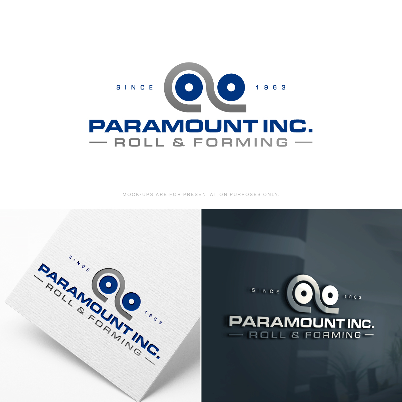 Logo Design by The Lion Studios for Paramount Roll & Forming | Design #32174014