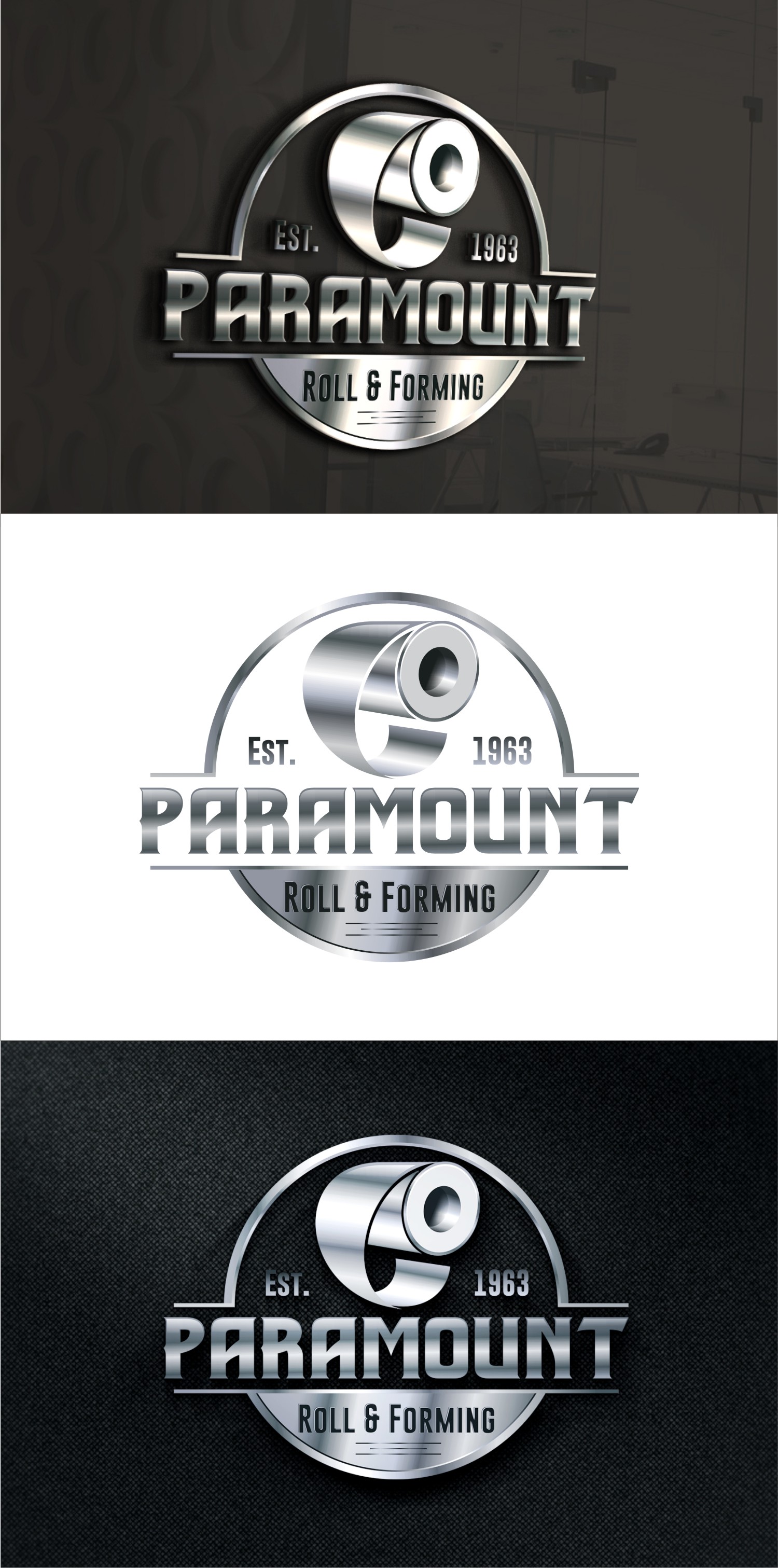 Logo Design by Soul Light for Paramount Roll & Forming | Design #32010451