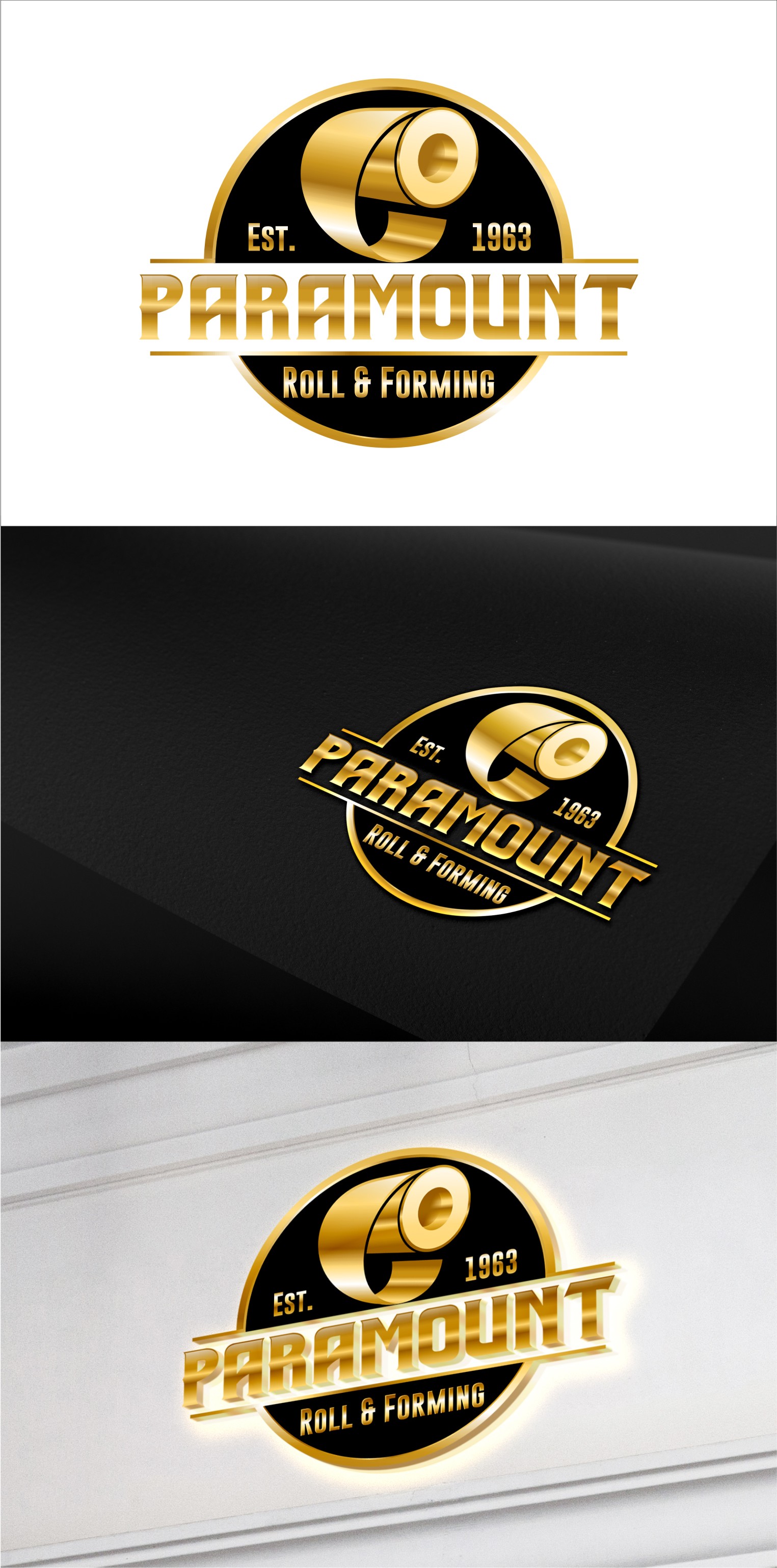 Logo-Design von Soul Light für Paramount Roll & Forming | Design #32010452