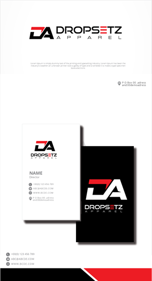 Logo Design by zebronicgraphic for Defined Apparel | Design: #32018833