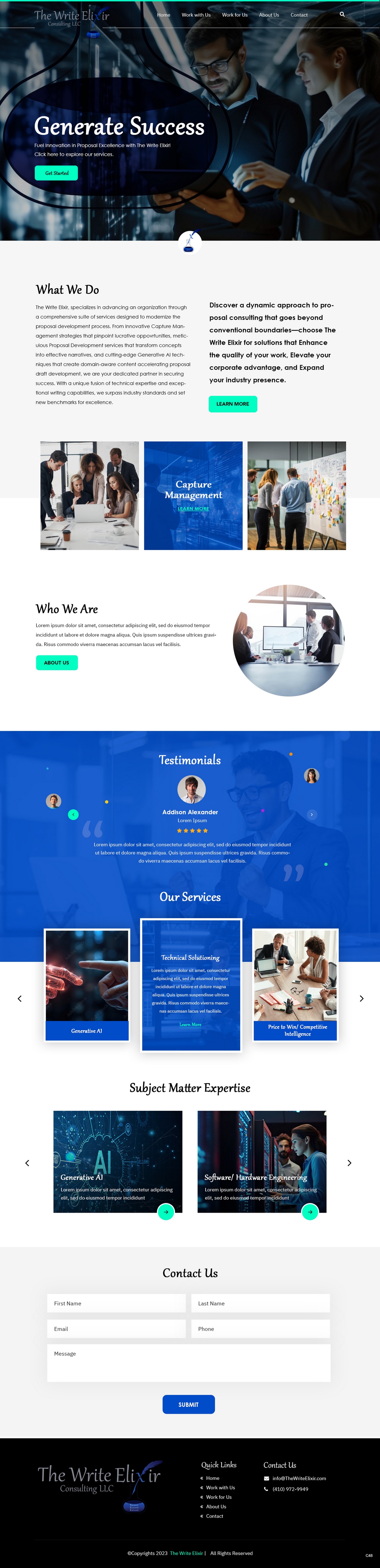 Wordpress Design by pb for this project | Design #32017908