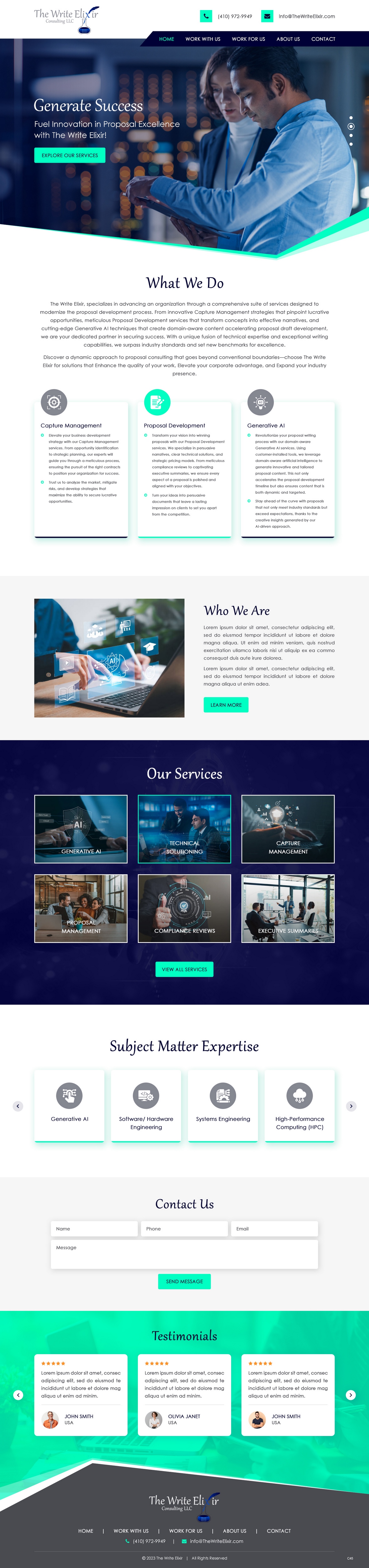 Wordpress Design by pb for this project | Design #32017909