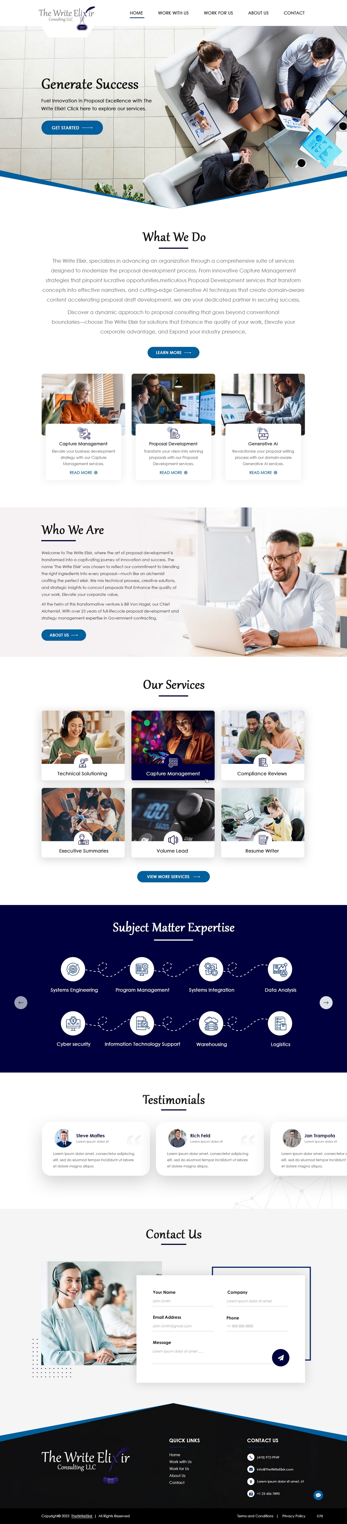 Wordpress Design by pb for this project | Design #32017924