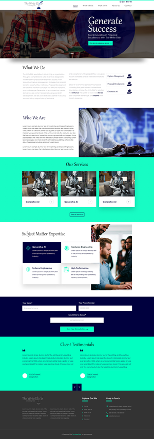 WordPress-Design von vikasgolchha für dieses Projekt | Design #32017100