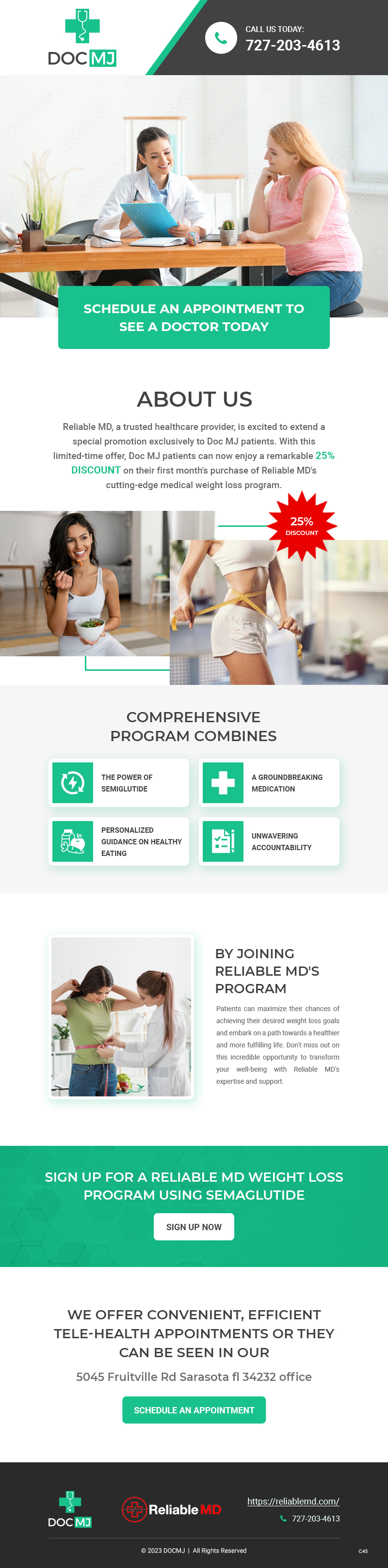 Email Marketing Design by pb for reliable md | Design #32017806