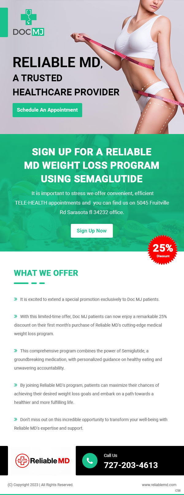 Email Marketing Design by pb for reliable md | Design #32017815