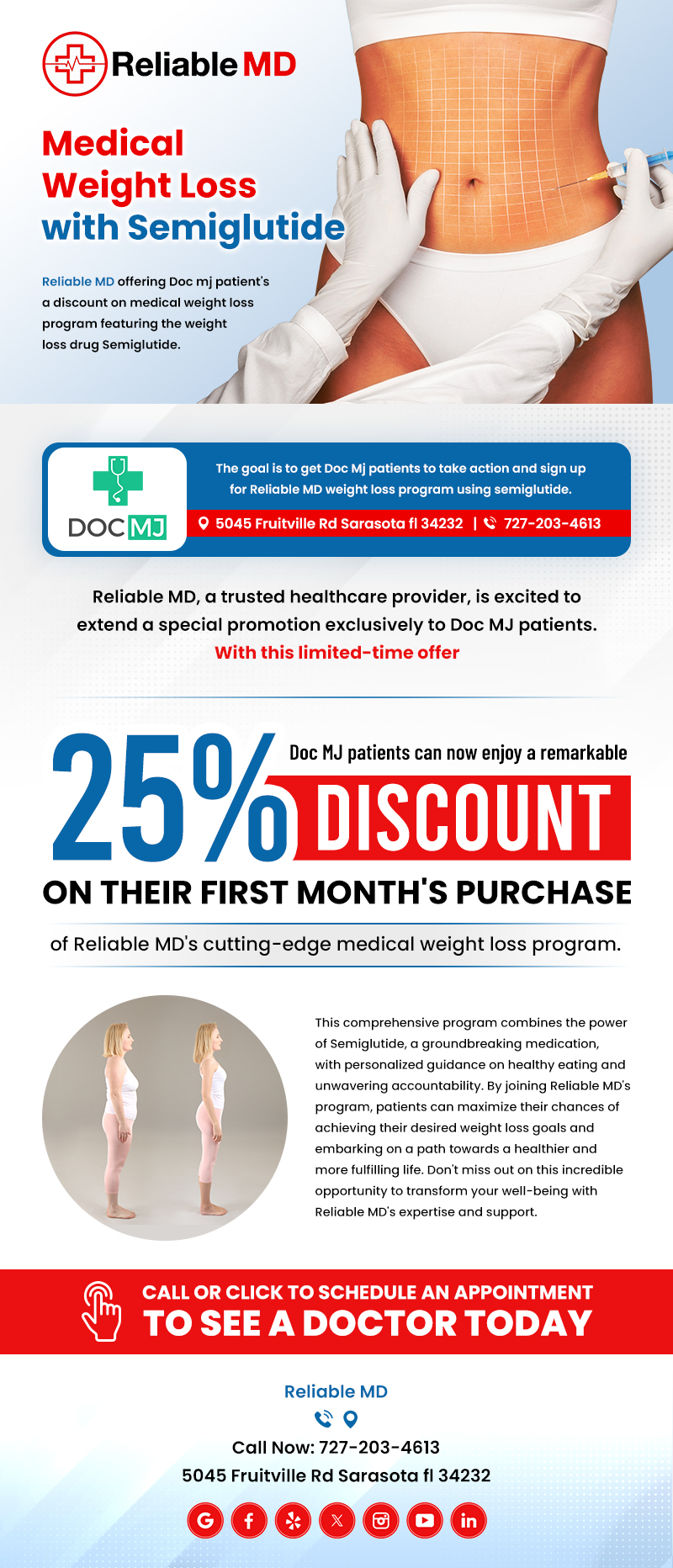 Email Marketing Design by SAI DESIGNS for reliable md | Design #32021485