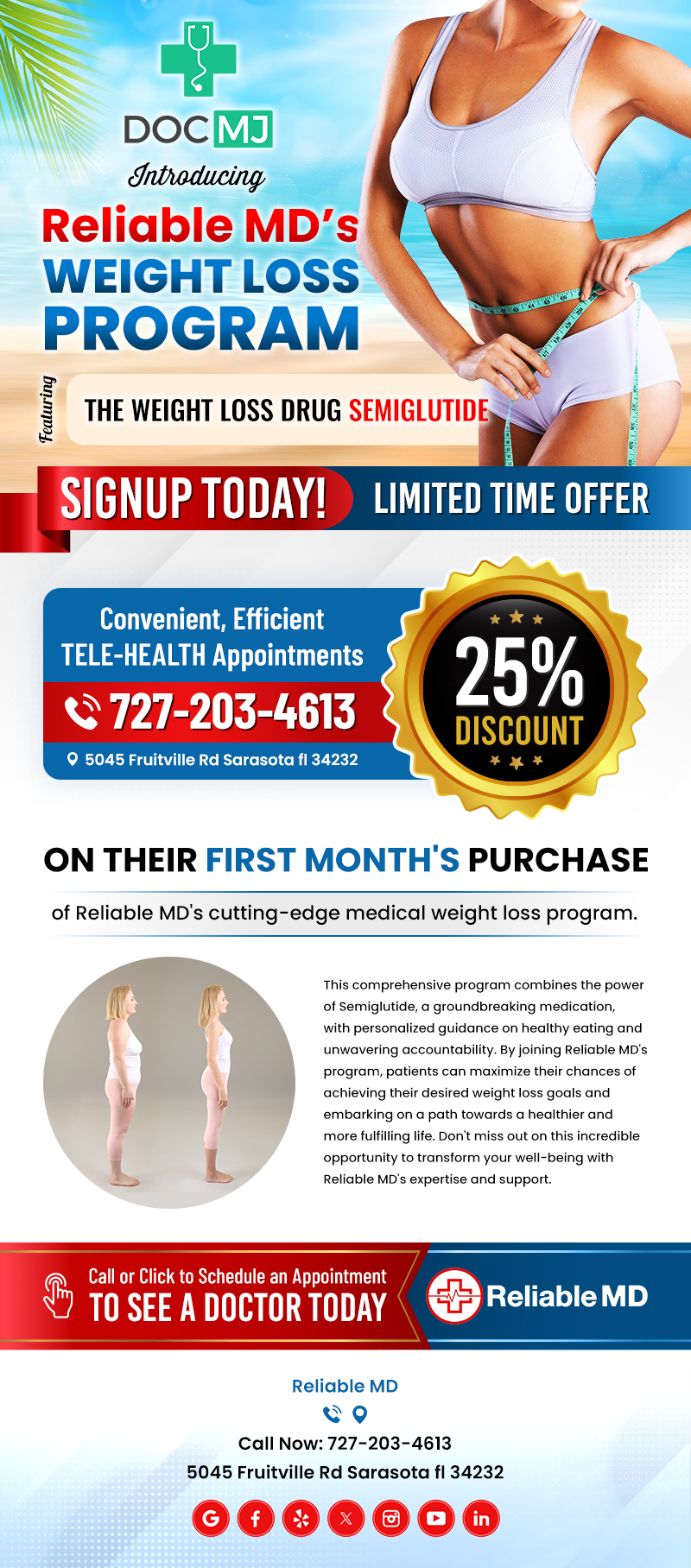 E-Mail Marketing-Design von SAI DESIGNS für reliable md | Design #32022510