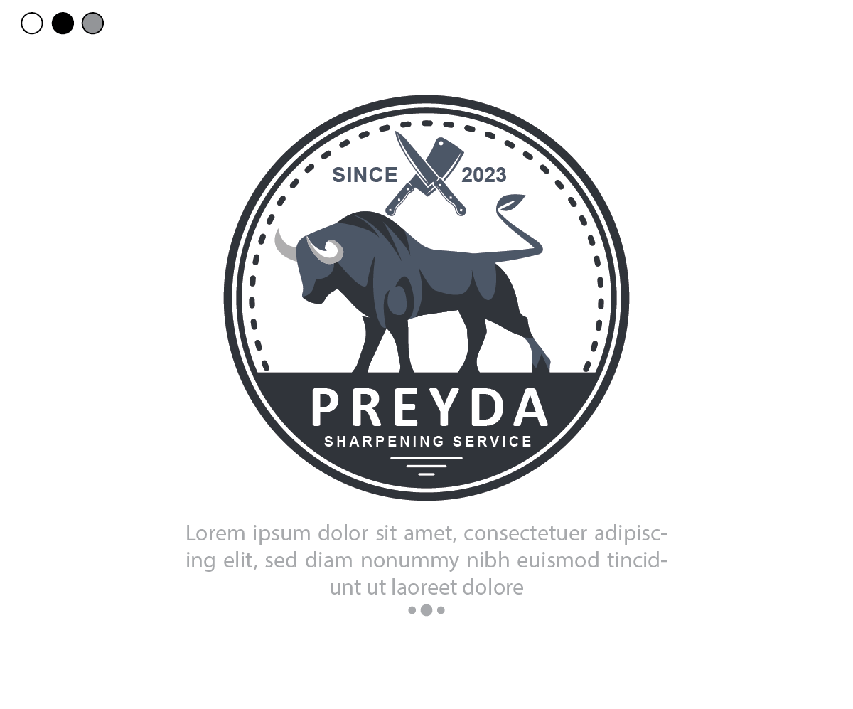 Logo Design by tridsgn for Preyda Sharpening Service | Design #32017088