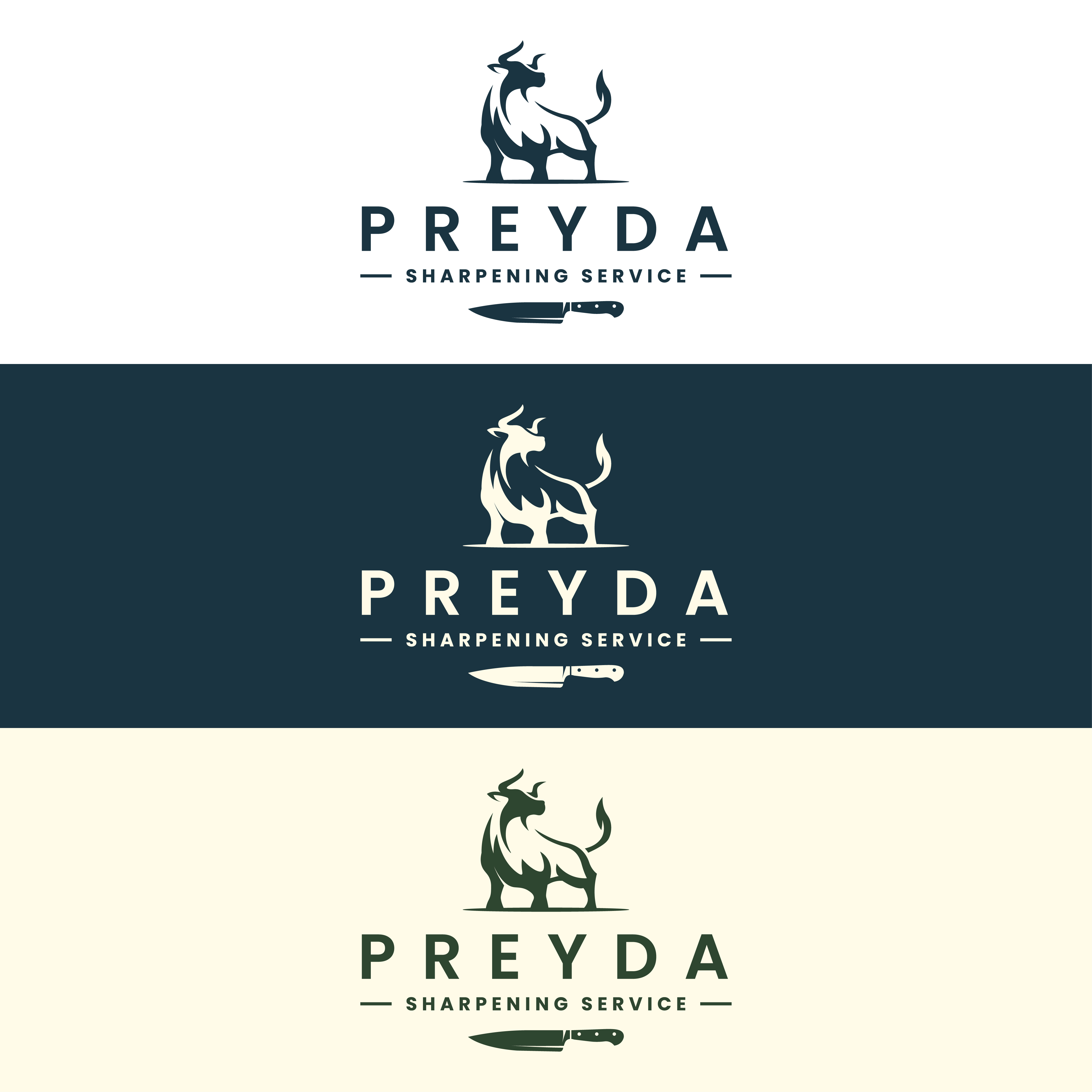 Logo Design by Sandii Hardianto for Preyda Sharpening Service | Design #32194816