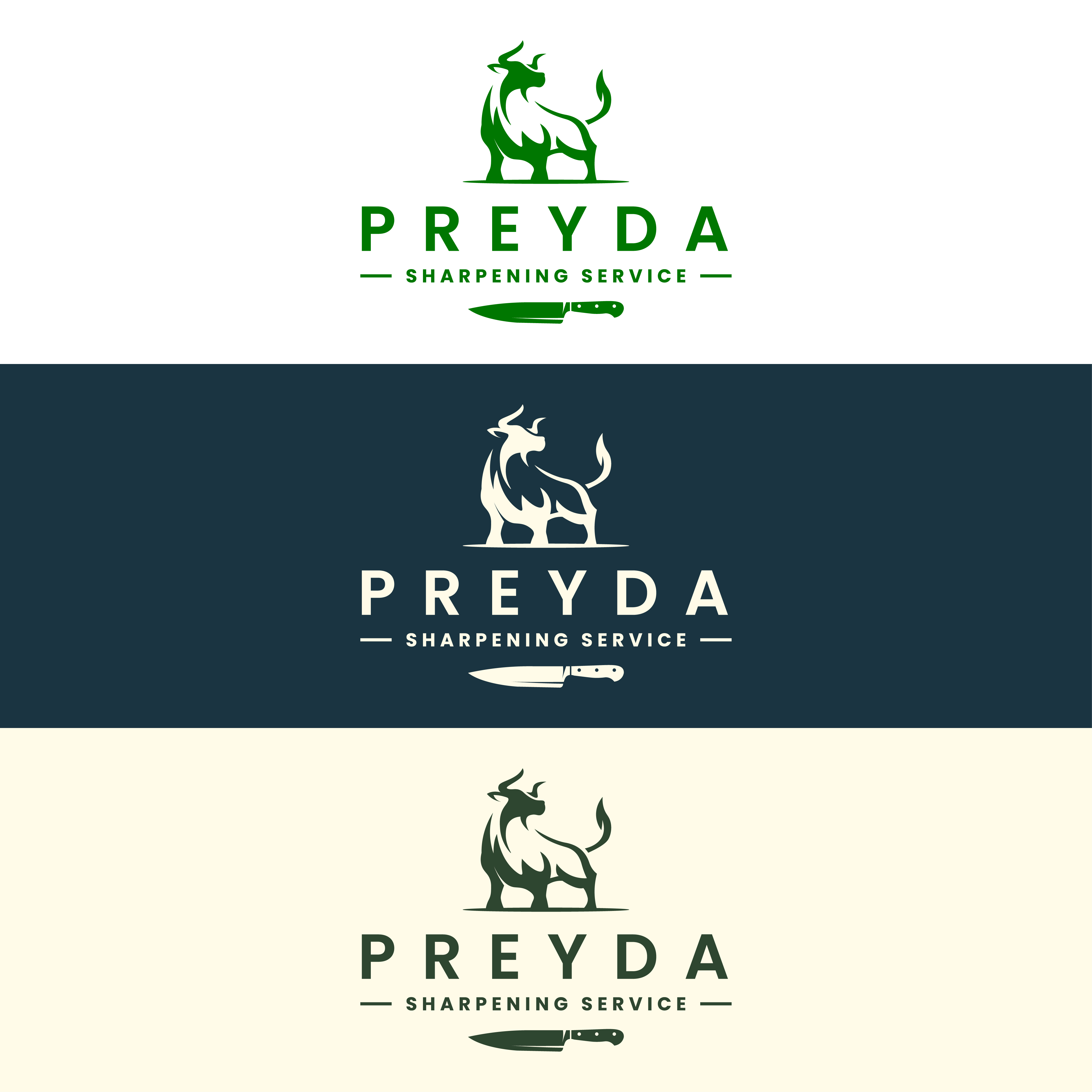 Diseño de Logo por Sandii Hardianto para Preyda Sharpening Service | Diseño #32194863