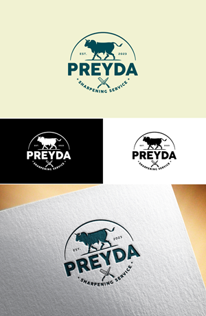 Logo Design by Logo Stock for Preyda Sharpening Service | Design: #32014315