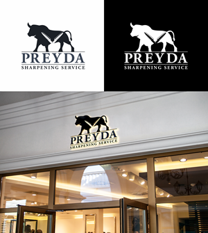 Logo Design by RA-bica for Preyda Sharpening Service | Design: #32018273