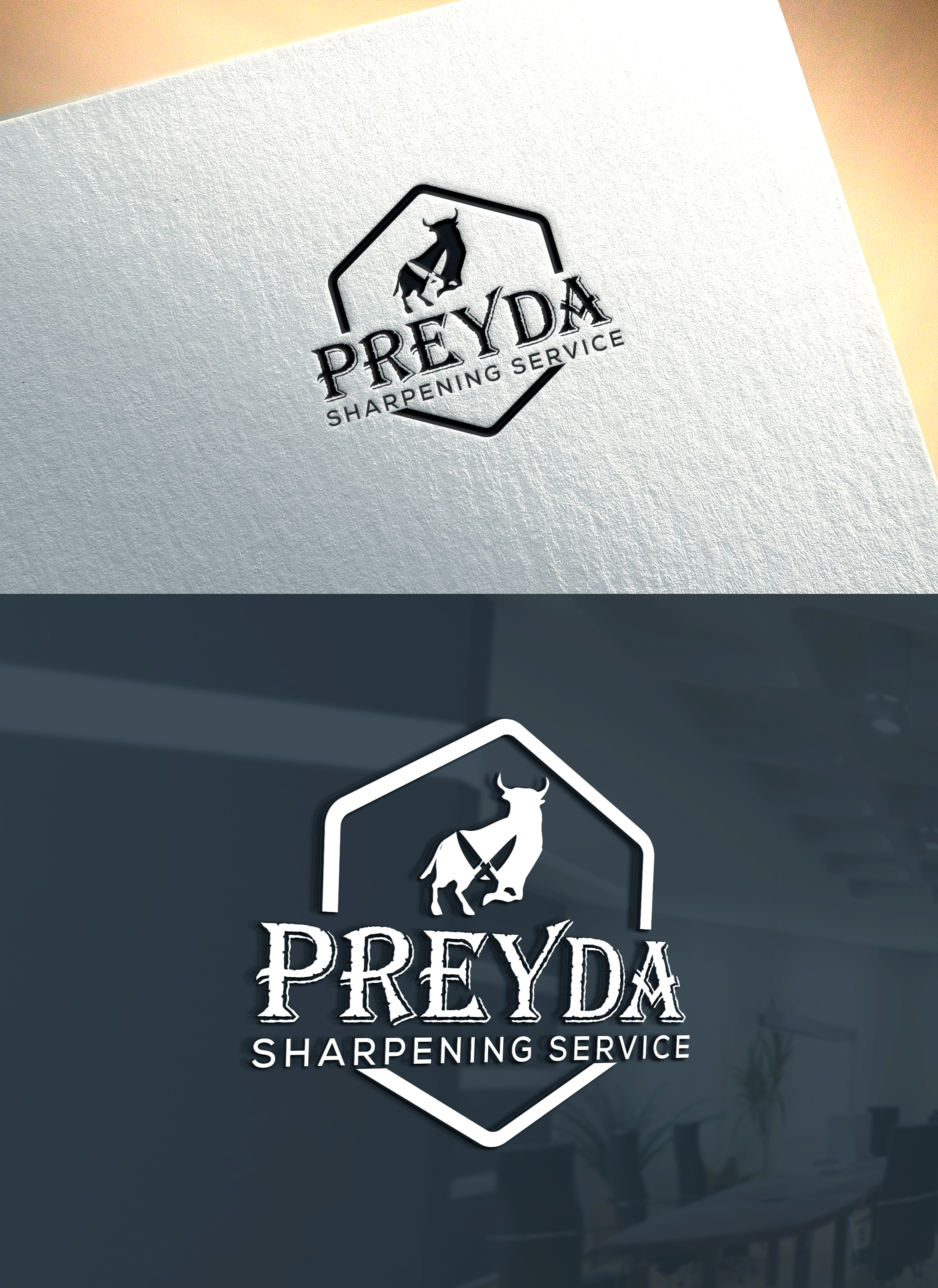Logo Design by RaKu 2 for Preyda Sharpening Service | Design #32021843