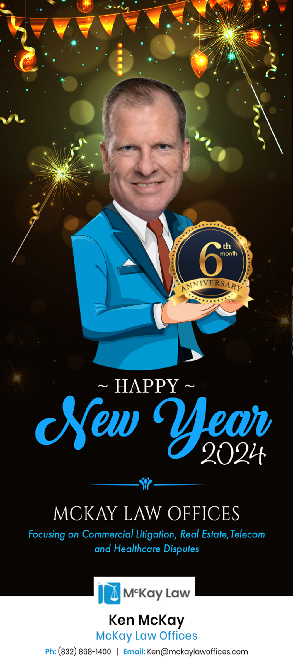 Design de Marketing Électronique par Expert Designer pour McKay Law Offices | Design #32028042