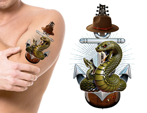 Diseño de Tatuaje por Yuriy R para este proyecto | Diseño: #32035429