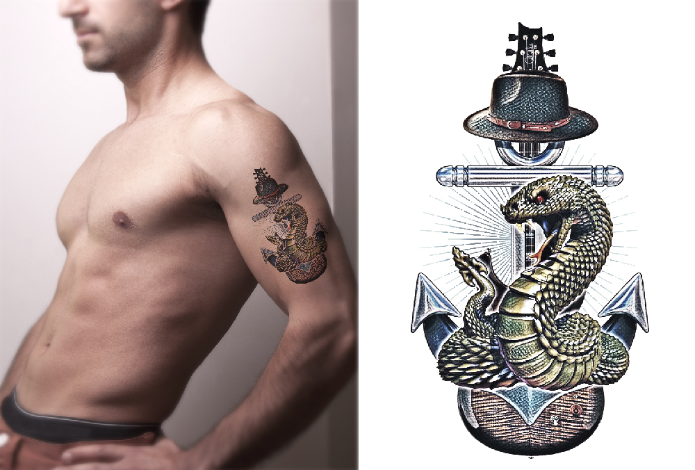 Diseño de Tatuaje por Yuriy R para este proyecto | Diseño #32036133