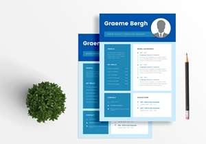 Resume Design by sajjad 26 for this project | Design: #32035055
