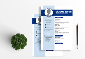 Resume Design by sajjad 26 for this project | Design: #32035135