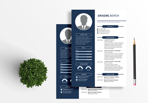 Resume Design by sajjad 26 for this project | Design: #32035189