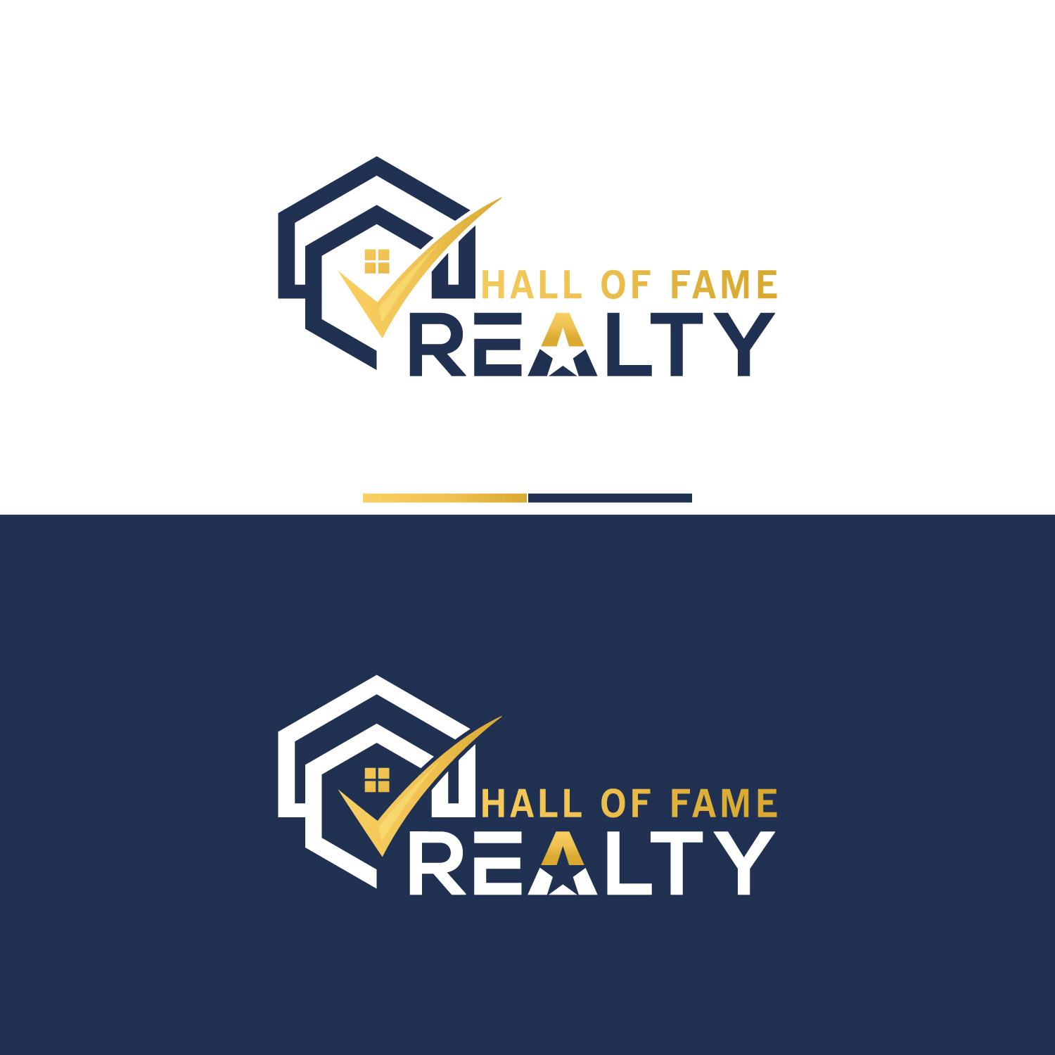 Logo Design by Revolt Team for Hall of Fame Real Estate | Design #32023382