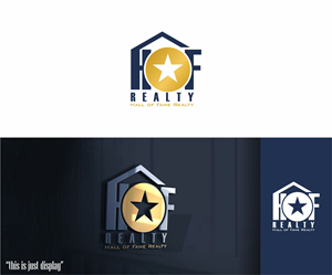 Logo Design by alkaline for Hall of Fame Real Estate | Design: #32020444